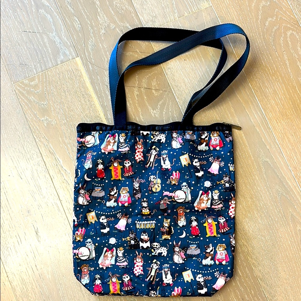 LeSportsac Animals Tote Bag with Zipper